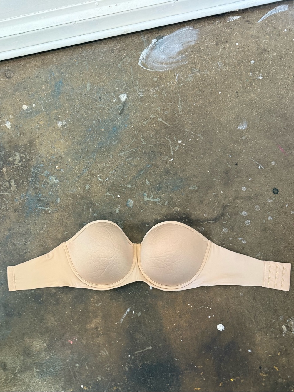ThirdLove Beige Strapless Convertible Bandeau Bra